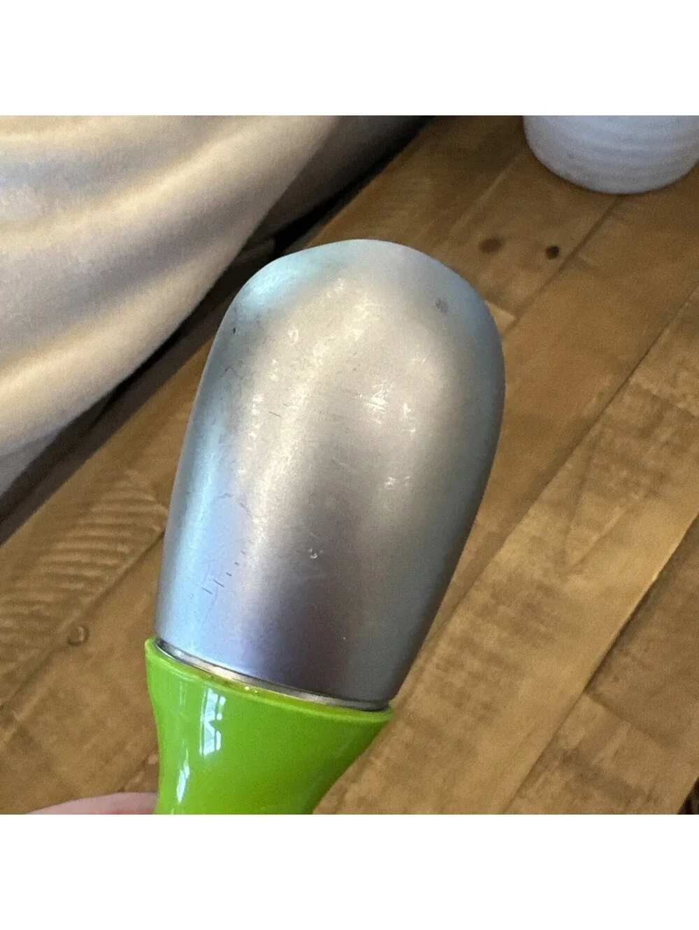 ZYLISS Green Ice Cream Scoop Ergonomic  Weighted Heavy